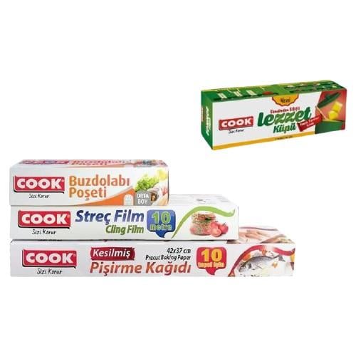 Cook 3'lü Mutfak Seti + Lezzet Küpü