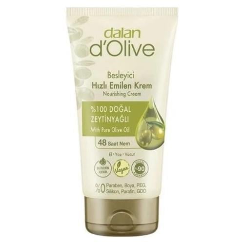 Dalan Dolive Krem Tüp 60ML Besleyici Zeytin Yağlı
