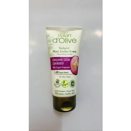 Dalan D'olive Krem Tüp 60ML Üzüm Çekirdeği