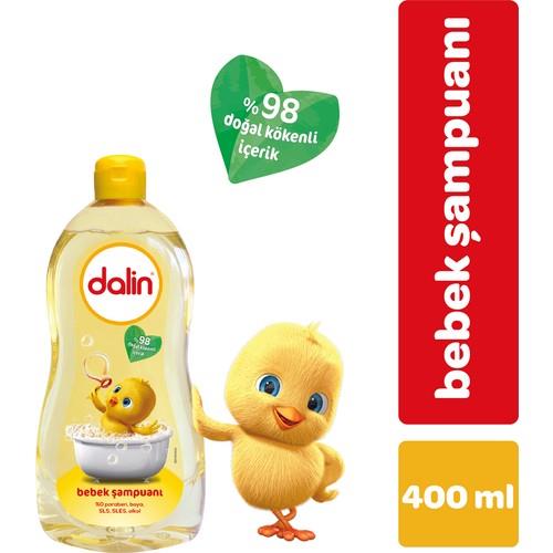 Dalin Bebek Şampuanı 400 ml - Alkol, Paraben, SLS, SLES ve Boya İçermeyen, %98 Doğal ve Bitkisel Özlü