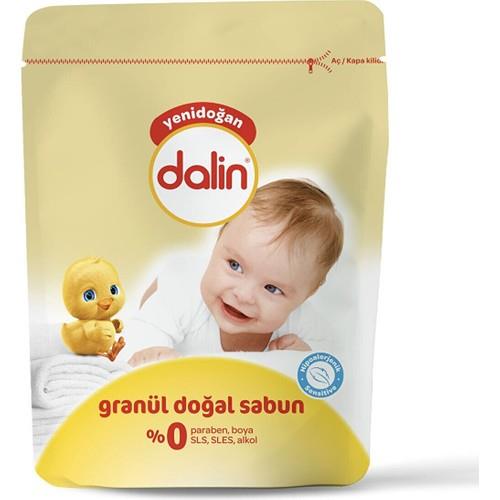 Dalin Granül Doğal Sabun 500 gr Pamuklu ve Polyester Çamaşırlar Yenidoğan Hassas Ciltler İçin