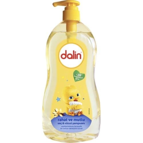 Dalin Rahat ve Mutlu Vanilya Kokulu Bebek Şampuanı