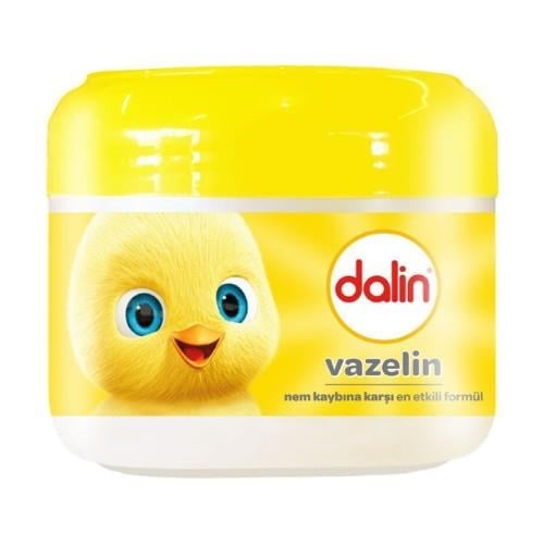 Dalin Vazelin - Bebeğinizin Hassas Cildini Koruyan, Pişik Önleyici ve Nemlendirici, 100 ml, Doğal İçeriklerle Zenginleştirilmiş