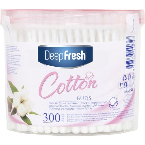 Deep Fresh Pamuklu Kulak Temizleme Çubuğu 300 Adet