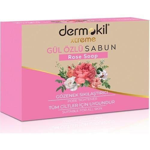 Dermokil Gül Sabunu Leke Karşıtı Etkisiyle 100 g Tüm Cilt Tiplerine Uygun