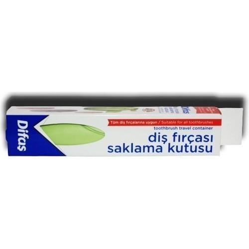 Difaş Diş Fırçası Saklama Kabı Sert Kılıyla Tüm Diş Fırçalarına Uygun 1 Parça