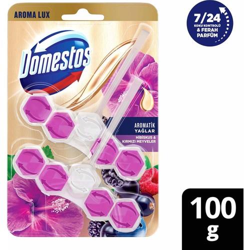 Domestos Tuvalet Bloğu Aroma Lux Hibiskus & Kırmızı Meyveler 100 g