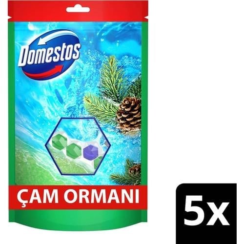 Domestos Tuvalet Bloğu Çam Ormanı 5'Li Güç 250 G