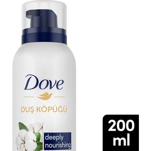 Dove Duş Köpüğü Depply Nourishing 10 Kat Daha Yoğun Köpüğe Sahip Formül 200 ml x1