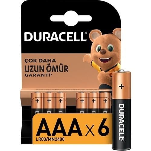 Duracell Basic Kalem Pil 6'lı Aa
