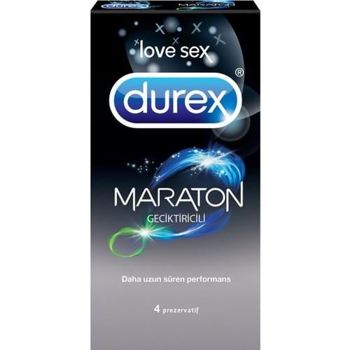 Durex Geciktiricili Maraton Prezervatif 4'lü