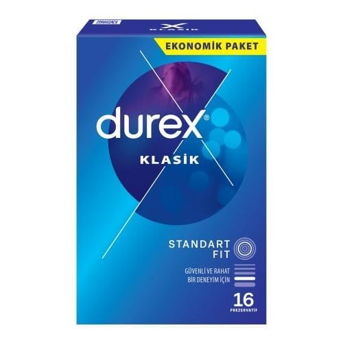 Durex Klasik Kondom 16 Lı