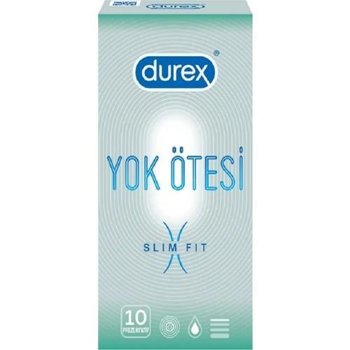 Durex Yok Ötesi Slim Fit Prezervatif 10'lu
