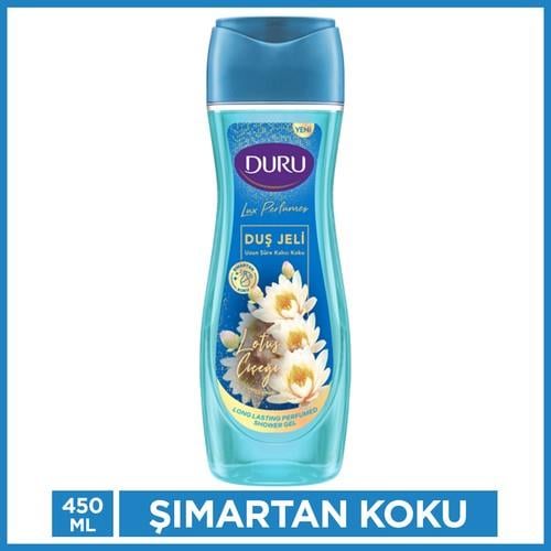 Duru Duş Jeli Lotus Çiçeği 450 ml Uzun Süre Kalıcı Koku Vegan Formül ile