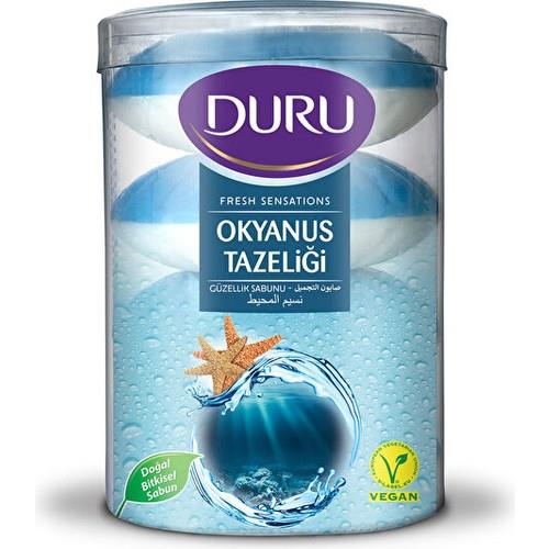 Duru Fresh Sens Okyanus Tazeliği 4 Adet Güzellik Sabunu 400Gr