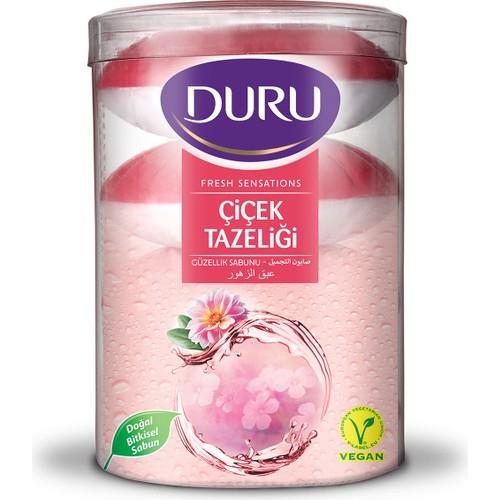 Duru Fresh Sensations Çiçek Tazeliği 4 Adet Güzellik Sabunu 400Gr
