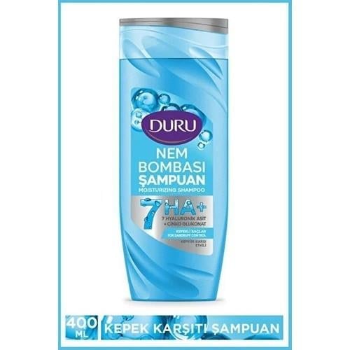Duru Nem Bombası Kepekli Saçlar Için Kepeğe Karşı Etkili Şampuan 400 ml