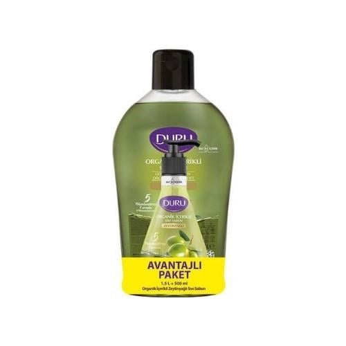 Duru Sıvı El Sabunu 1,5 Lt+500ml Zeytınyaglı*6