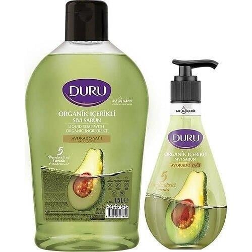 Duru Sıvı Sabun 1,5 Lt + 500 ml. Avokado