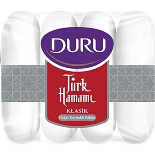 Duru Türk Hamamı Klasik Doğal Kaynaklı Sabun 4X50GR