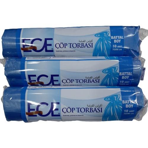 Ece Battal Boy Çöp Torbası 75 x 90 cm - 3 Rulo