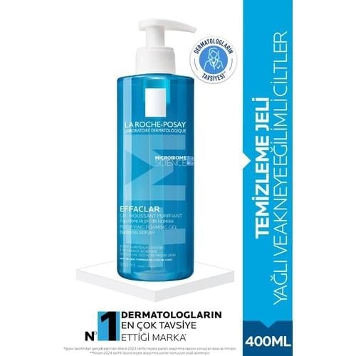 Effaclar Yağlı Ve Akneye Eğilimli Ciltler İçin Yüz Temizleme Jeli 400 ml