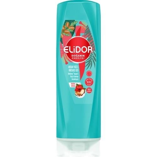 Elidor Doğanın Enerjisi Saç Bakım Kremi Argan Yağı ve Hibiskus Özü 350 ml