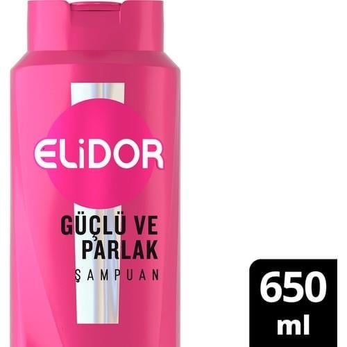Elidor Superblend Saç Bakım Şampuanı Güçlü ve Parlak E Vitamini Makademya Yağı  650 ml