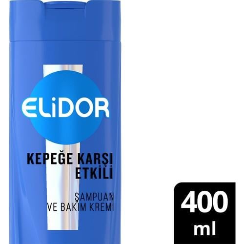 Elidor Superblend Şampuan ve Bakım Kremi Kepeğe Karşı Etkili 2'si 1 Arada B3 Vitamini Çay Ağacı Yağı Aloe Vera 400 ml