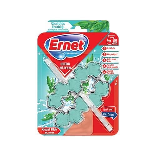 Ernet Ultra Hijyen Klozet Blok Okaliptus Ferahlığı 2 x 50 gr