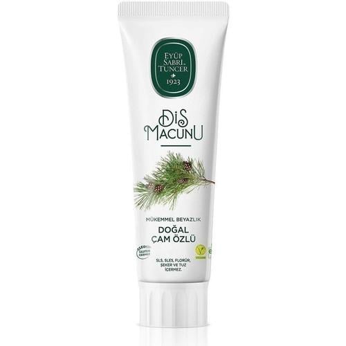 Eyüp Sabri Tuncer 90 ml Doğal Çam Özlü Beyazlatıcı Diş Macunu