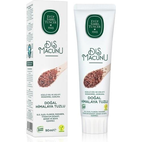 Eyüp Sabri Tuncer Doğal Himalaya Tuzlu  Özlü Macunu 90ml