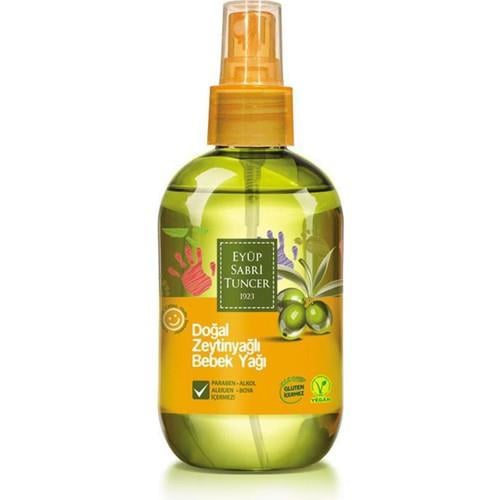 Eyüp Sabri Tuncer Doğal Zeytinyağlı Bebek Yağı Hassas Ciltler İçin 280 ml Basmalı Şişe