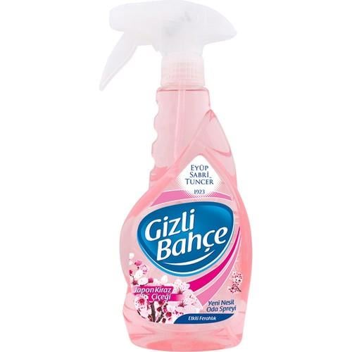 Eyüp Sabri Tuncer Japon Kiraz Çiçeği Oda Spreyi 500 ml Organik Çiçeksi Koku Manuel Şişe