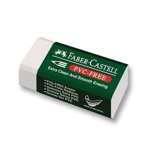 Faber-Castell Silgi 1 Adet PVC-Free Özelliği ile Temiz Silme 24 Renk Seçeneği