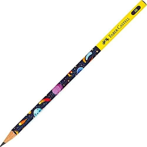 Faber-Castell Uzay Macerası 2b Yuvarlak Kurşun Kalem 1 Adet
