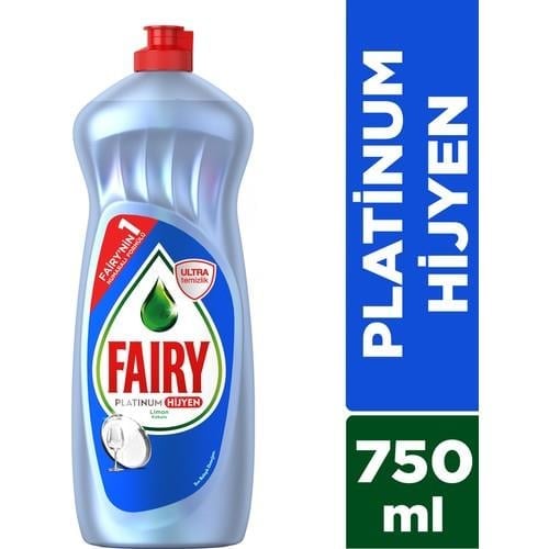 Fairy Platinum Hijyen 750 ml Sıvı Bulaşık Deterjanı