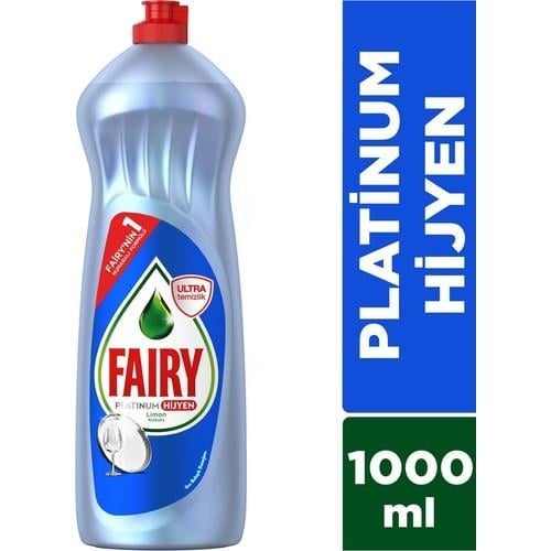 Fairy Platinum Hijyen Sıvı Bulaşık Deterjanı 1000 ml Limon Kokulu