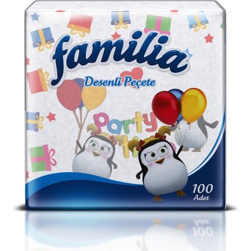 Familia Desenli Peçete 100 'lü kk