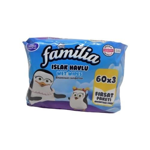 Familia Islak Havlu 60 x 3'lü Paket