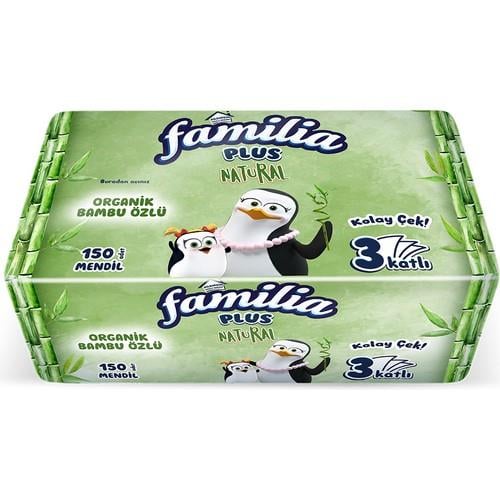 Familia Plus Natural Çek Al Mendil 150'LI