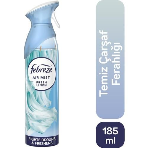 Febreze Hava Ferahlatıcı Sprey Oda Kokusu Temiz Çarşaf Ferahlığı 185 ml