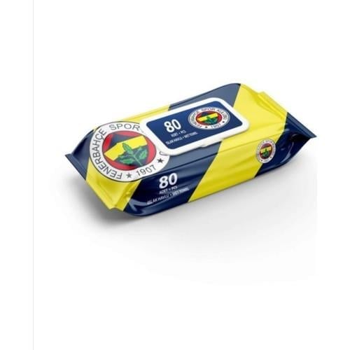Fenerbahçe Lisanslı Islak Mendil 80 Yaprak