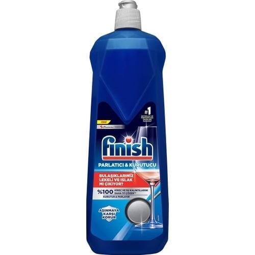 Finish Bulaşık Makinesi Parlatıcısı 800 ml - İz Bırakmayan Ferah Koku ile Parlak Sonuçlar