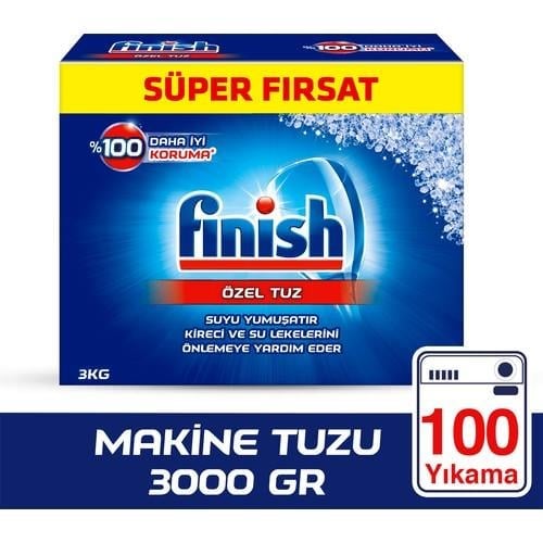 Finish Bulaşık Makinesi Tuzu 3000 gr