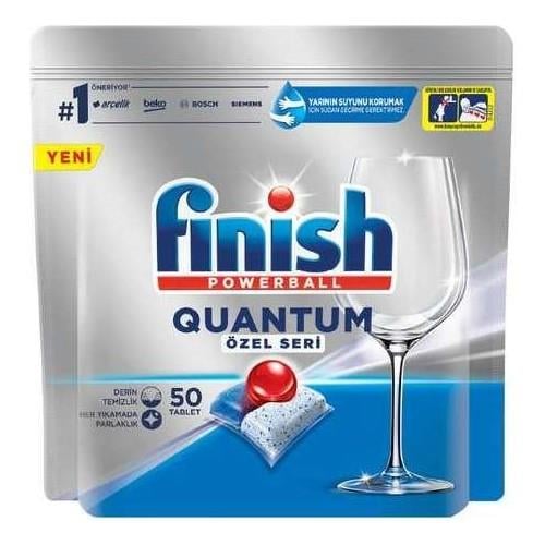 Finish Kuantum Bulaşık Tableti 50 Yıkama Derin Temizlik Etkisiyle Özel Seri