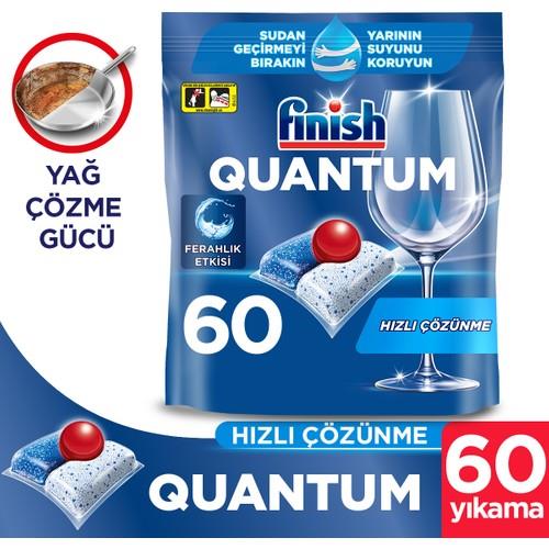 Finish Quantum 60 Kapsül Bulaşık Makinesi Deterjanı Tableti