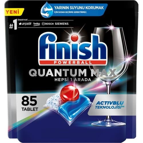 Finish Quantum Max Bulaşık Makinesi Deterjanı Tableti / Kapsülü 85 Yıkama