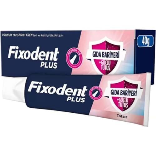Fixodent Plus Protez Yapıştırıcı Gıda Bariyeri 40G Uzun Süreli Kullanım İçin Tasarlandı