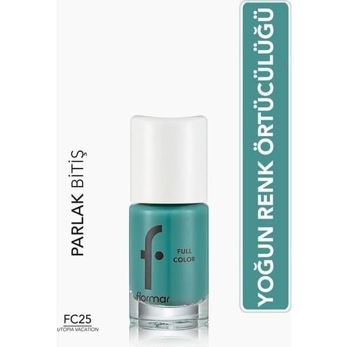 Flormar Full Color Yoğun Pigmentli Parlak Oje (FC25 Utopia Vacation) 8690604310616